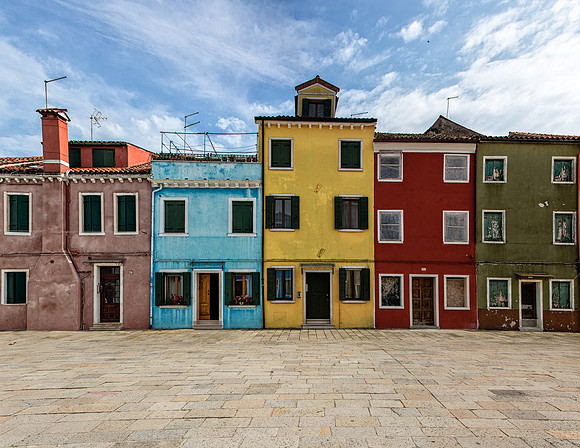 Colorful Buildings of Burano