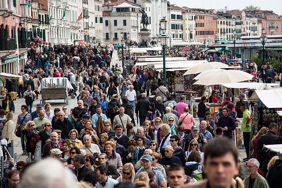 Rush hour at San Marco