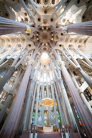 Sagrada Familia Columns