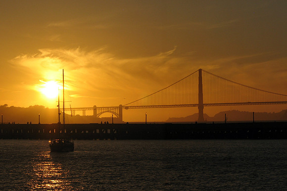 Golden Gate Sunset2