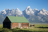 Log Cabin at Mormon Row.