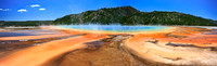 Grand Prismatic Spring Closeup Panorama
