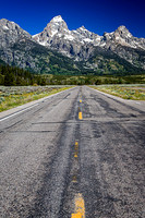 The Road to the Grand Tetons.